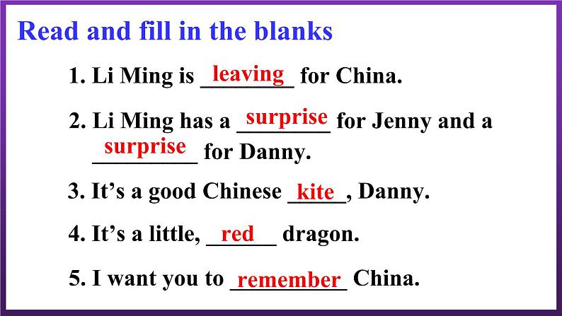 Unit 4 Li Ming Comes Home Lesson 23 Good-bye!（课件+素材）冀教版（三起）英语六年级下册07