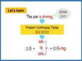 Module 3 Unit 1 The sun is shining.（课件）外研版（三起点）六年级英语下册