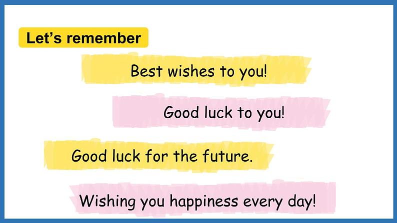 Module 9 Unit 2 Wishing you happiness every day.（课件）外研版（三起点）六年级英语下册05