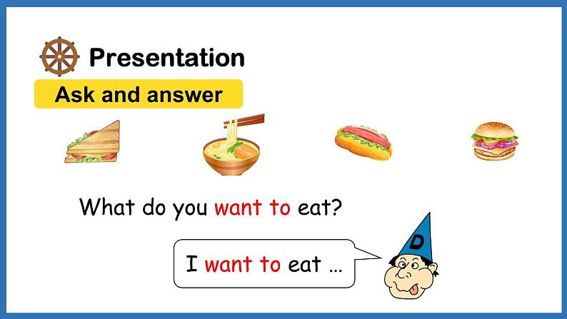 Module 1 Unit 2 What do you want to eat（课件）外研版（三起点）六年级英语下册第4页