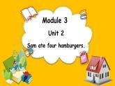 Module 3 Unit 2 Sam ate four hamburgers.（课件）外研版（三起点）五年级英语下册