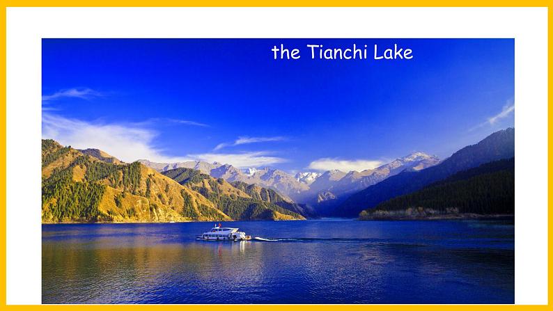 Module 6 Unit 2 She visited the Tianchi Lake.（课件）外研版（三起点）五年级英语下册04