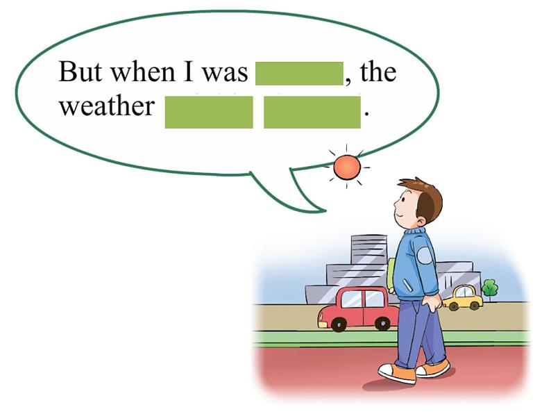 Module 6 Weather Unit 12 Four seasons in one day  （Fun with language）Period 2 课件07