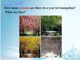 Unit 12 Four seasons in one day Let's read課件