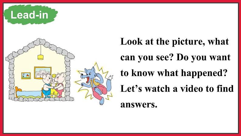 Reading for Fun Three Little Pigs （课件+素材）冀教版（三起）英语五年级下册02