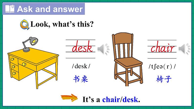 Unit 1 Lesson 3 Where Are They（课件+素材）冀教版（三起）英语四年级下册04