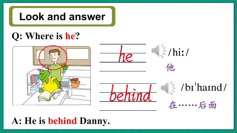 Unit 1 Lesson 5 Where Is Danny（课件+素材）冀教版（三起）英语四年级下册04