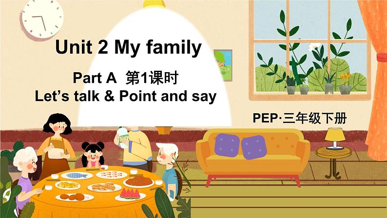 Unit 2 第1课时 A Let 's talk&Point and say第1页