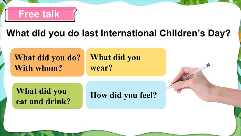 湘少版英语六年级下册Unit 8第三课时（Part E，Part F） 课件+音频素材03