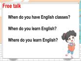 精通6英下 Unit 1 Lesson 6 PPT课件+教案