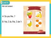 Unit 5 Do you like pears Part A 第二课时 课件+教案+练习+素材