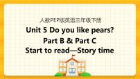 人教版 (PEP)三年级下册Unit 5 Do you like pears? Part B优质ppt课件