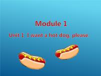 六年级下册Unit 1 I want a hot dog,please.多媒体教学ppt课件