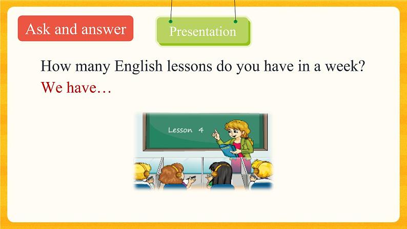 Unit 1 Welcome to our school Lesson 4 课件06