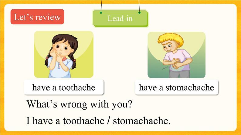 Unit 4 What 's wrong with you？ Lesson 23 课件第2页