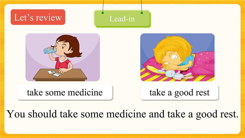 Unit 4 What 's wrong with you？ Lesson 23 课件第3页