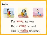 Unit 5 I'm cleaning the room  Lesson 26 课件