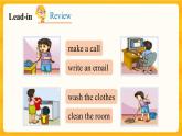 Unit 5 I'm cleaning the room  Lesson 27 课件