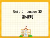 Unit 5 I'm cleaning the room Lesson 30 Revision 课件