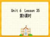 Unit 6 We are watching the games   Lesson 35 课件