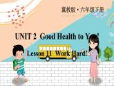 冀教6英下 Unit 2 Lesson 11 PPT課件+教案
