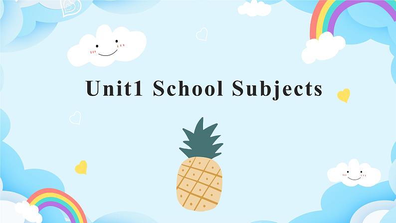 Unit1 School Subjects Lesson2 课件第1页