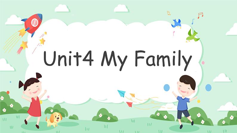 Unit4 My family Lesson2&3&spell课件第1页