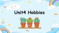 小学英语人教版 (新起点)四年级下册Unit 4 HobbiesLesson 2完美版ppt课件