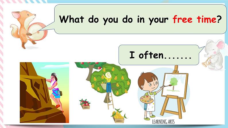 Unit5 Free time Lesson1 同步课件第4页