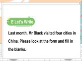 湘少5英下 Unit 10 第三課時(shí)（Part E，Part F） PPT課件+教案