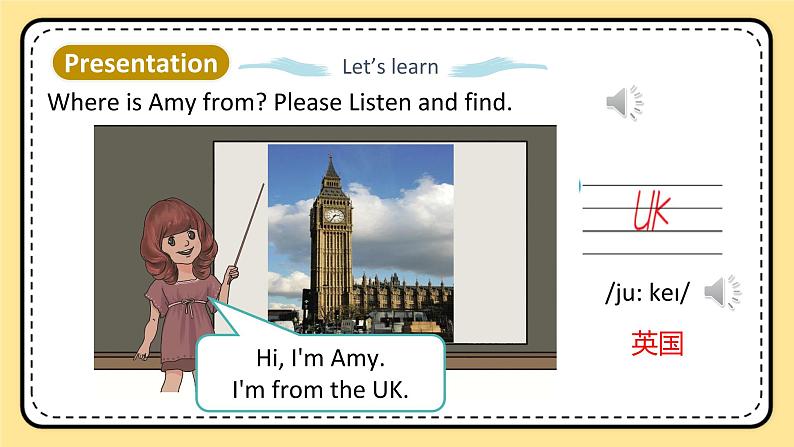 Unit 1 Part A 第2课时 课件 人教PEP版三年级英语下册 第5页