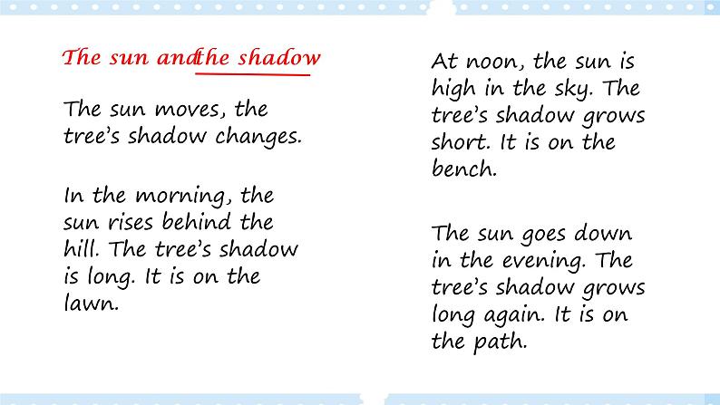 四年级下册英语课件Module 1  Unit 3 Look at the shadow!  Period 2牛津上海版（试用本）05