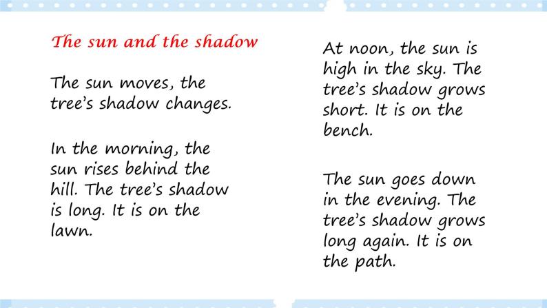 四年级下册英语课件Module 1  Unit 3 Look at the shadow!  Period 2牛津上海版（试用本）07