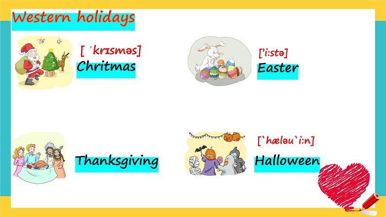 Module 4   Unit 2Western holidays （课件+素材）英语五年级下册03