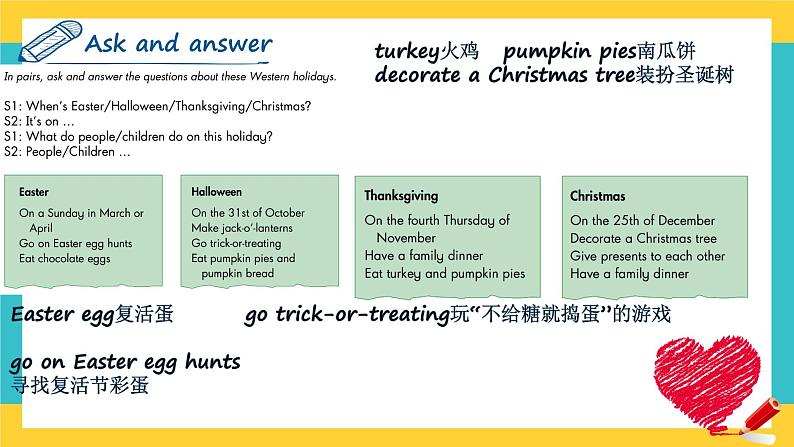 Module 4   Unit 2Western holidays （课件+素材）英语五年级下册05