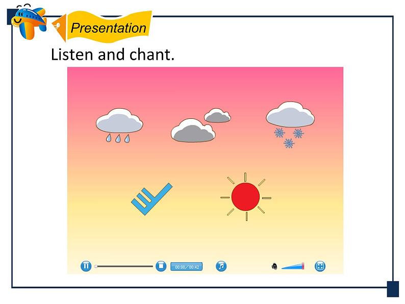 人教版（新起点）英语二下Unit2《Weather》（Lesson1）课件第7页