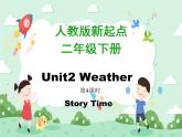 人教版（新起点）英语二下Unit2《Weather》（Lesson4StoryTime）课件（无配套动画素材）