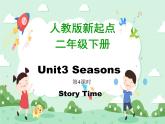 人教版（新起点）英语二下Unit3《Seasons》（Lesson4StoryTime）课件（无配套动画素材）