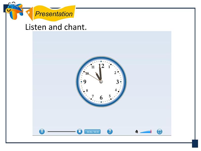 人教版（新起点）英语二下Unit4《Time》（Lesson1）课件第6页