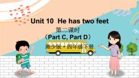 湘少版四年级下册Unit 10 He has two feet.授课ppt课件