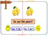 Unit 5 Do you like pears  Part B Let's learn课件+教案+素材