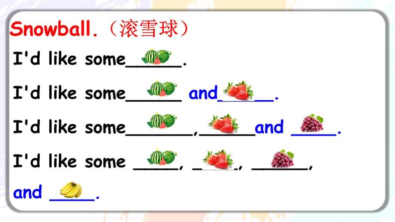 Unit 5 Do you like pears  Start to read & Part C Story time 课件+教案+素材04