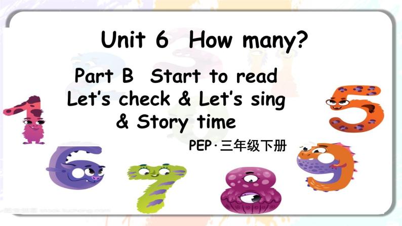 Unit 6 How many Part C Story time 课件+教案+素材01