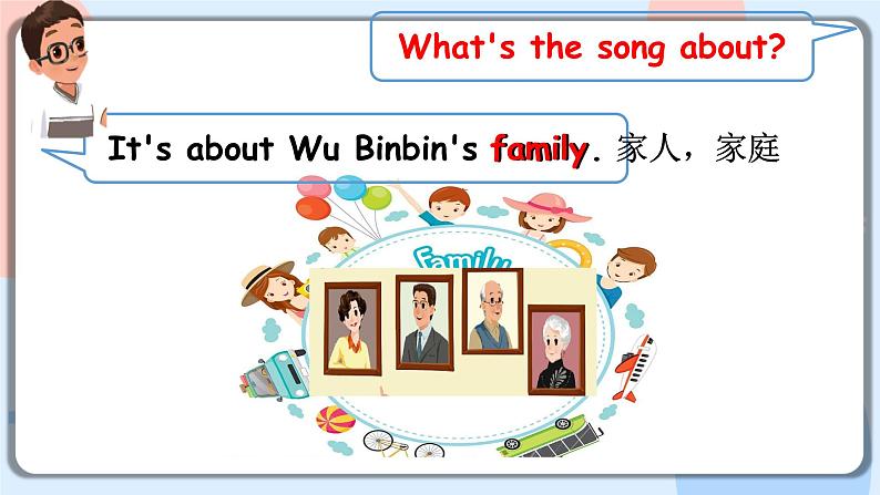 Unit2 My family A let's learn 课件+教案+同步练习03