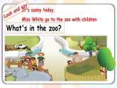 Unit3 At the zoo A let's learn 课件+教案+同步练习