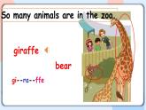 Unit3 At the zoo A let's talk 课件+教案+同步练习