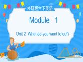 外研版六下英语  Module 1 Unit 2 （课件+音视频素材）