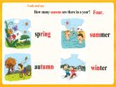 Module 3 Unit 1 The four seasons 第一课时 （课件+素材+练习）英语二年级下册