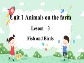 Lesson 3 Fish and Birds课件+素材