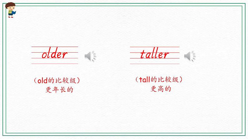 Unit 1 Part A（ 第二课时）课件+课时练（含答案）+素材05